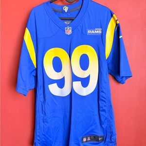 Aaron Donald #99 LA Rams Nike NFL Jersey Small | Los Angeles Rams LA | Blue